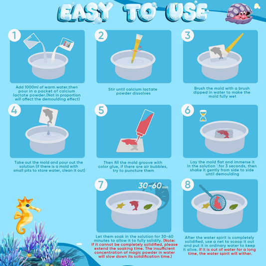 Magic Water Gel Toy Kit