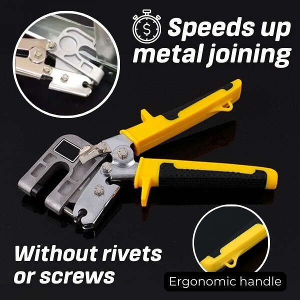 10 Inch High-Carbon Steel Handle Stud Crimper