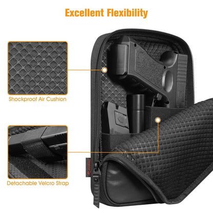 Concealed Carry Gun Pouch With Shoulder Strap