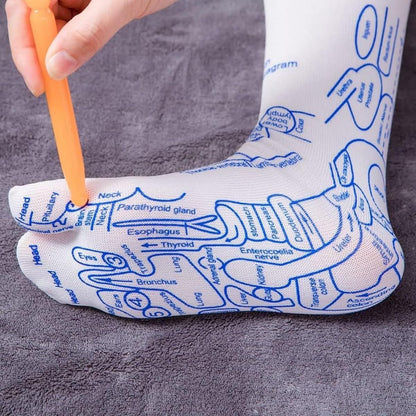 🔥Buy 1 Get 1 Free🔥Reflexology Chart Socks Set