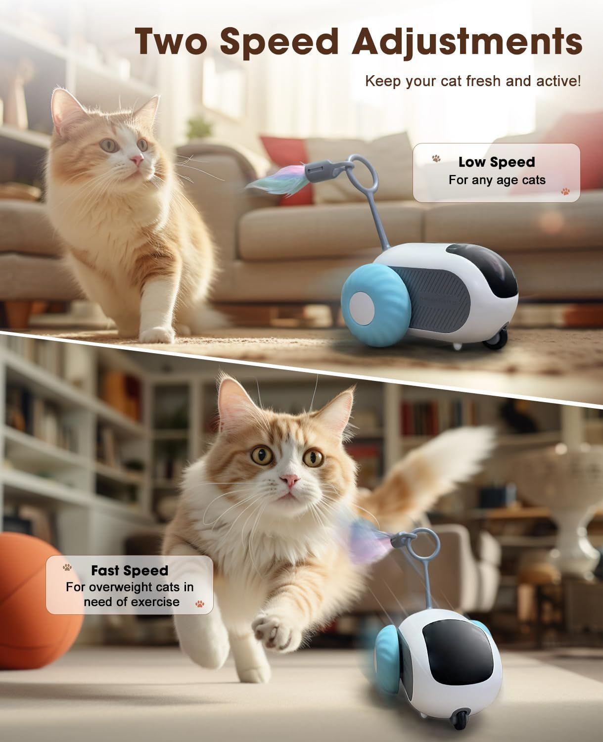 Remote Control Smart Interactive Cat Toy