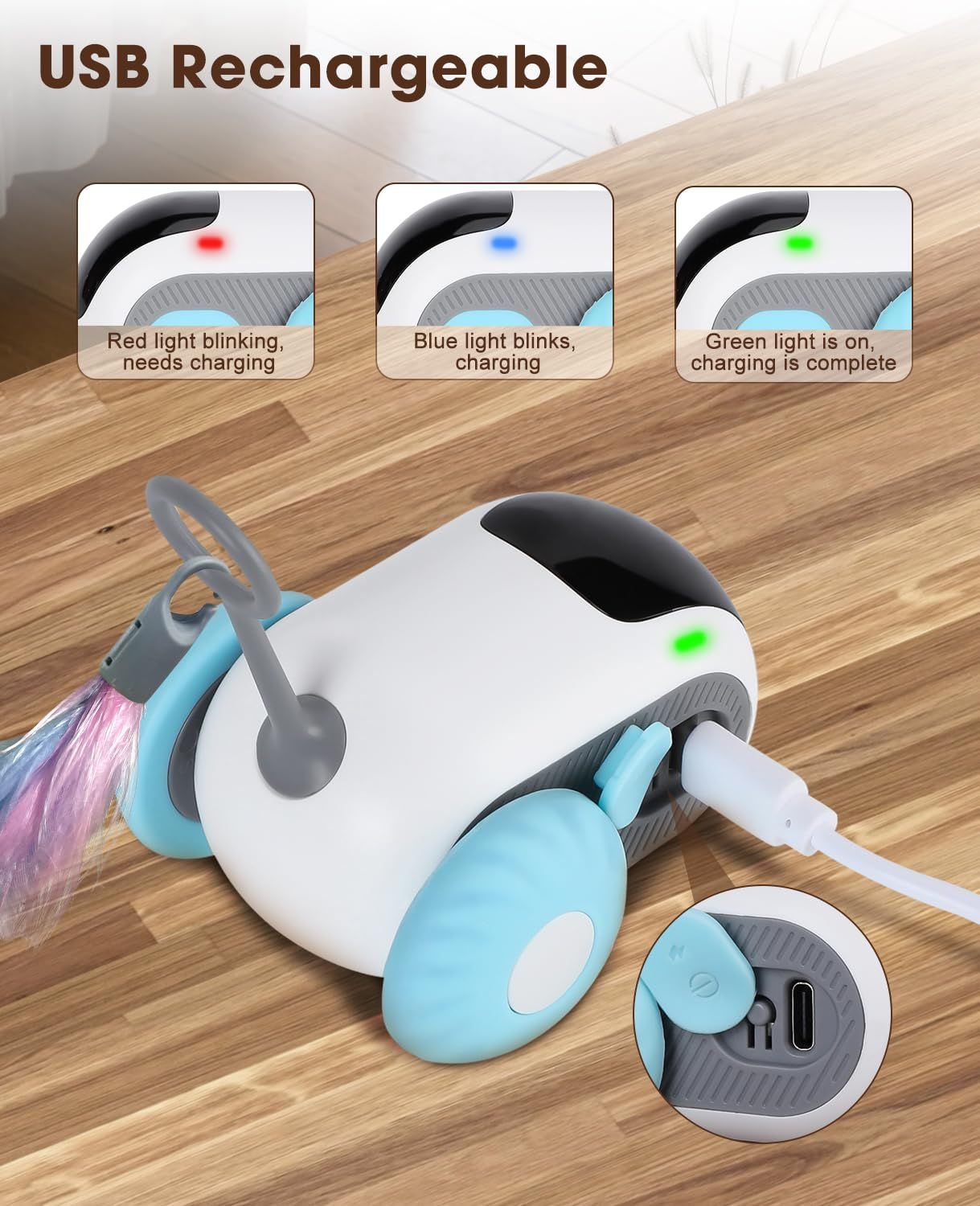 Remote Control Smart Interactive Cat Toy