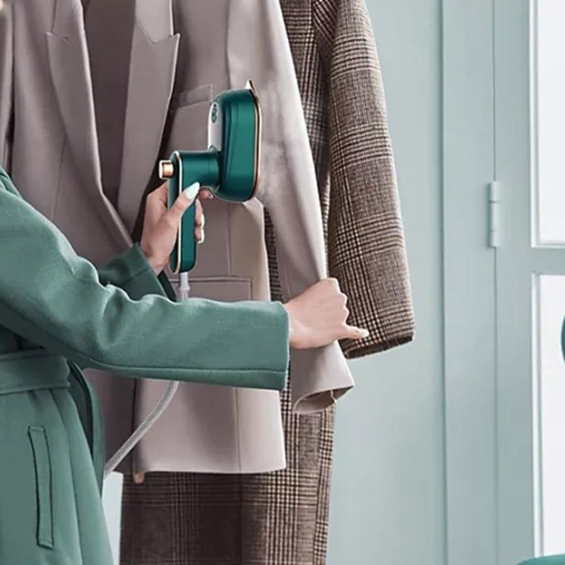 💝Newly Upgraded Exterior💝Portable Handheld Garment Mini Electric Iron