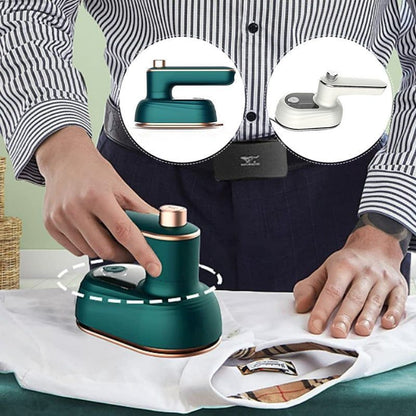 💝Newly Upgraded Exterior💝Portable Handheld Garment Mini Electric Iron