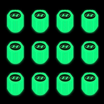 Fluorescent Tire Valve Stem Caps-12 PCS