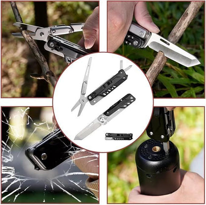 Multifunctional knife for outdoor survival