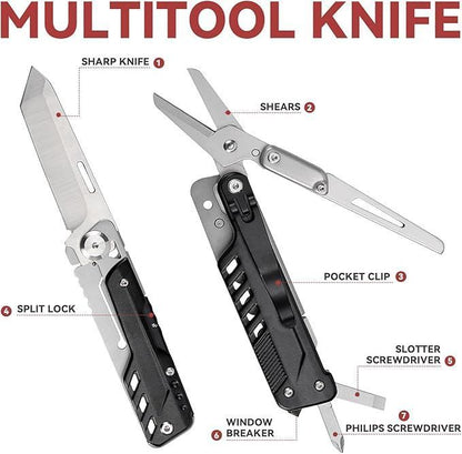 Multifunctional knife for outdoor survival