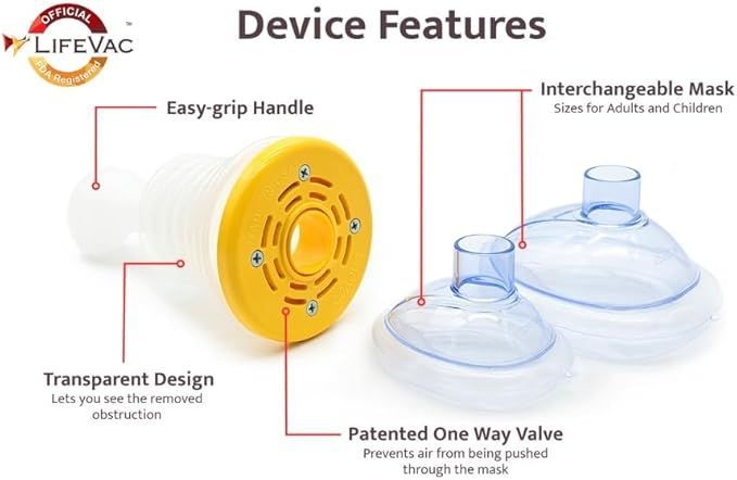 Portable Airway Suction Device for Children and Adults