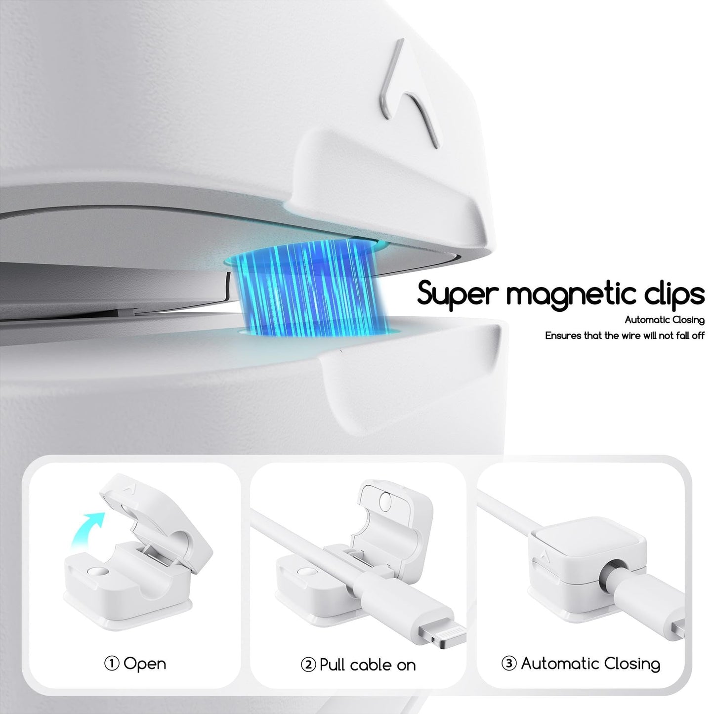 Charging Cable Magnetic Cable Organizer