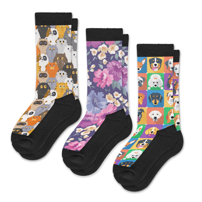 Paws And Petals Socks Bundle