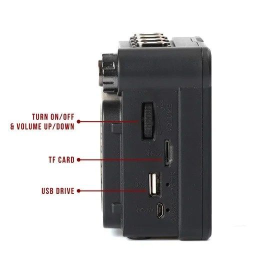 Retro Buddy – 3 Band Bluetooth Radio