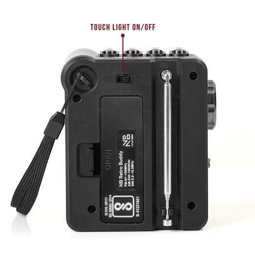 Retro Buddy – 3 Band Bluetooth Radio