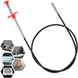 Hair Catching Drain Cleaner Wire ABS and Stainless Steel