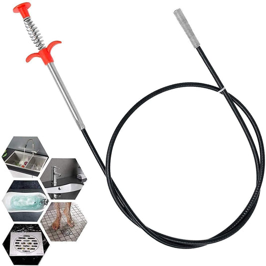 Hair Catching Drain Cleaner Wire ABS and Stainless Steel
