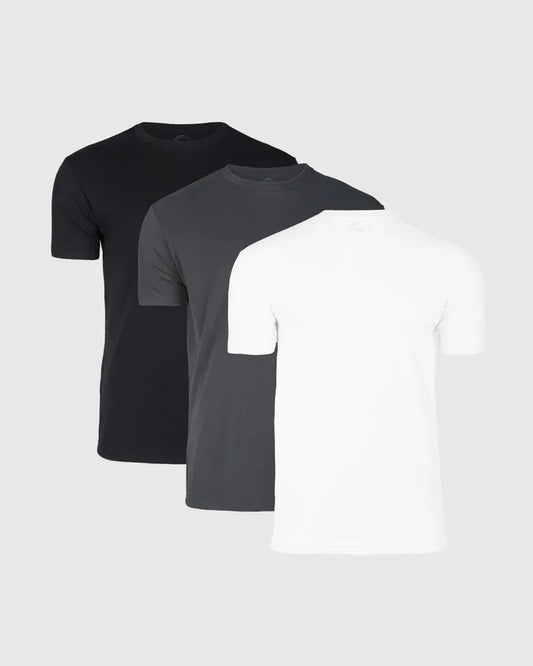 Look Stronger & Breathable & quick-drying classic short sleeve-3 PCS