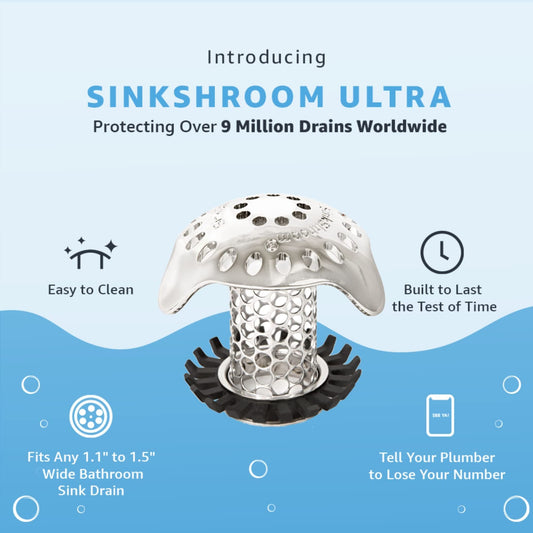 Ultra Revolutionary Bathroom Sink Drain Protector