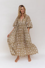 Loose Floral Dress