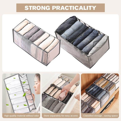 🔥Last Day 50% OFF🔥Wardrobe Clothes Organizer Set-2 PCS