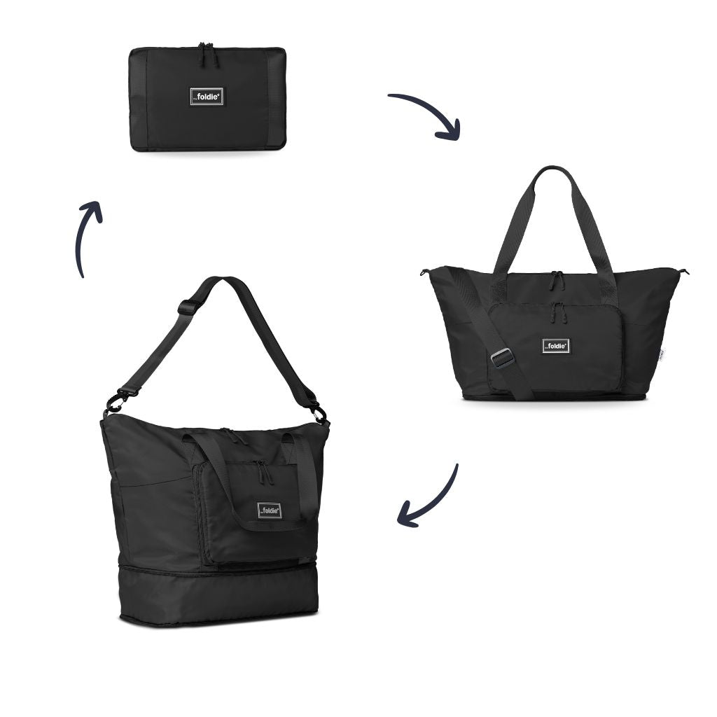 Large Capacity Expandable Foldable Travel Duffel Bag