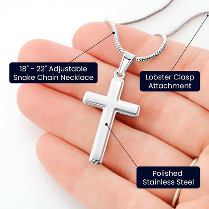 Cross Grandson Necklace From Grandma