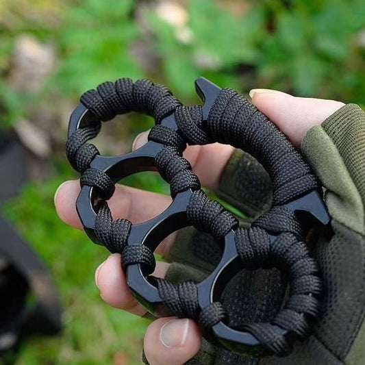 Self-defense steel knuckle