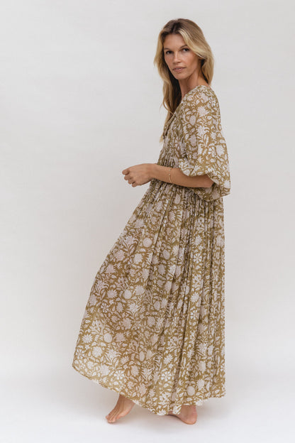 Loose Floral Dress