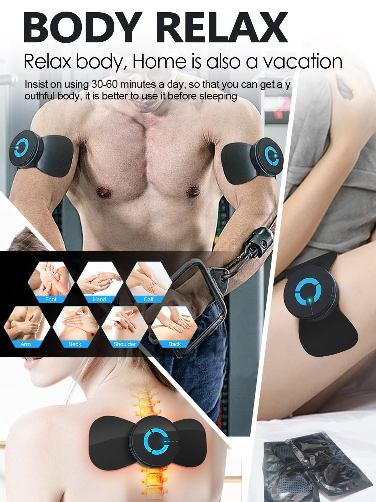 EMS Microcurrent Mini Massager Machine