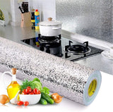 Kitchen Oil Proof Aluminum Self-Adhesive Sticker